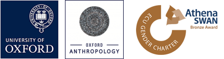 University of Oxford logo, Department of Anthropology logo and Athena Swan logo