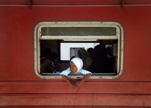 Photo: Midday Train to Colombo by Sarah Crake (COMPAS Photo Competition 2012)