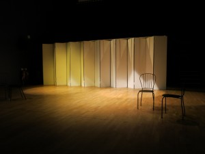 The stage at Capital City Academy. Photo by Vanessa Hughes.