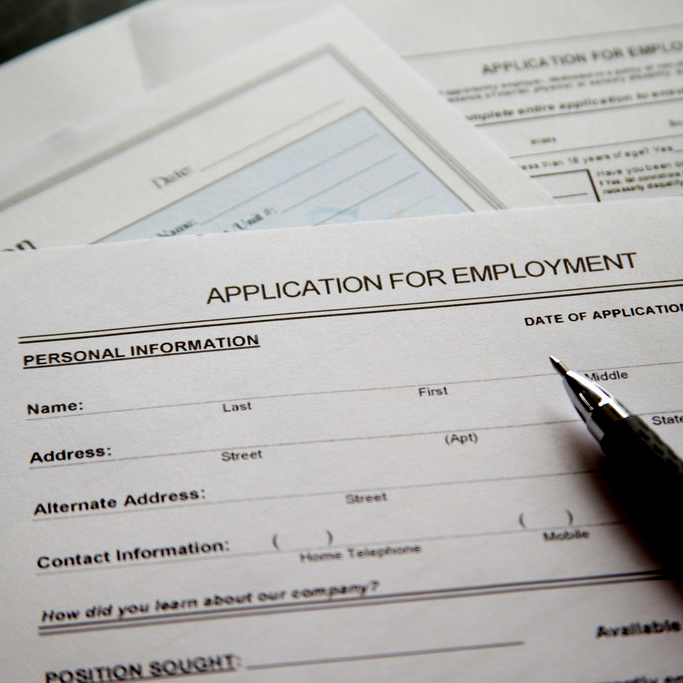 job application form