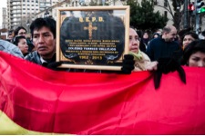 a protest in valencia