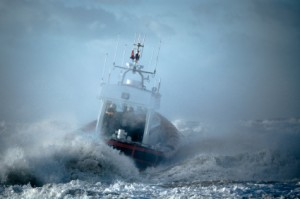 coast guard during storm