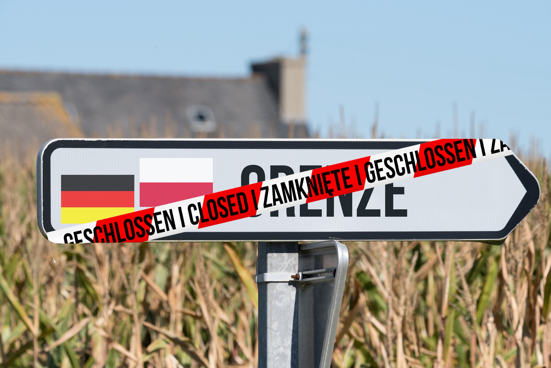 Border between Germany and Poland closed